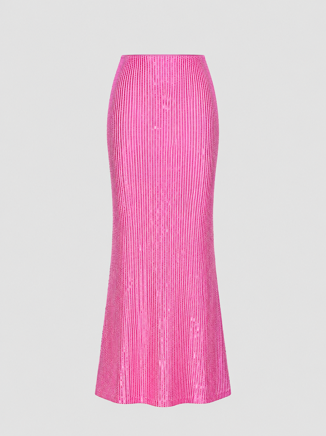 Pink Sequin Skirt