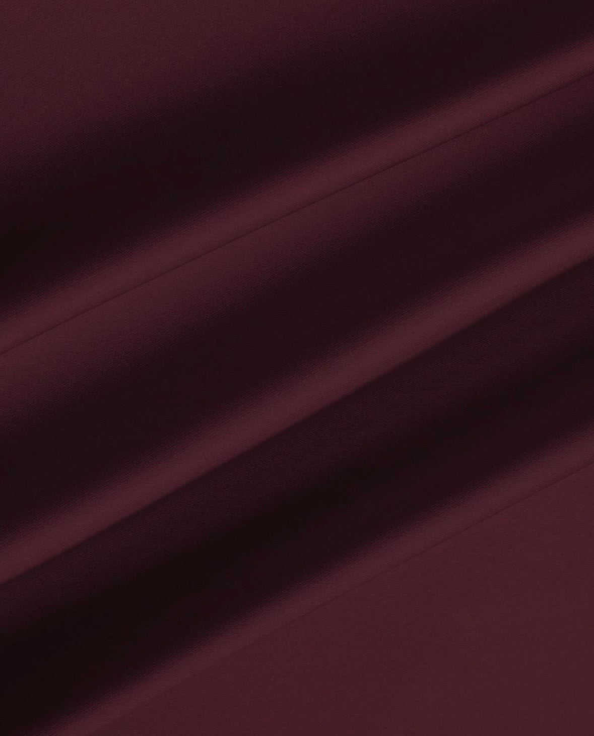 Burgundy silk skirt